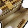 Secondhand Fendi Peekaboo White Canvas Bag