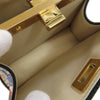Secondhand Fendi Peekaboo White Canvas Bag
