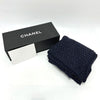 Secondhand Chanel Coco Mark Navy Cashmere Accessories