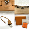 Secondhand Hermès Herbag Beige Canvas Bag