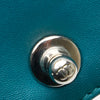 Secondhand Chanel Coco Boy Green Leather Bag