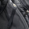 Secondhand Chanel Coco Mark Black Leather Bag