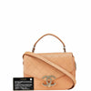 Secondhand Chanel Coco Cuba Beige Leather Bag