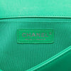 Chanel Boy Flap Bag Chevron Lambskin with Holographic PVC