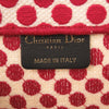 Secondhand Dior Book Tote Red Canvas Bag