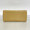 Secondhand Dior Lady Beige Patent Leather Bag