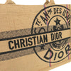 Secondhand Dior Book Tote Beige Wicker Bag