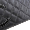 Secondhand Chanel Cambon Black Leather Accessories
