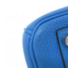 Secondhand Hermès Birkin 25 Blue Leather Bag