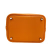 Secondhand Hermès Picotin lock Orange Leather Bag