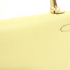 Secondhand Hermès Kelly 25 Yellow Leather Bag