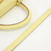 Secondhand Hermès Kelly 25 Yellow Leather Bag