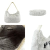 Secondhand Prada Re-edition White Fur Bag