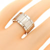 Secondhand Cartier Tank Francaise Silver White Gold Jewelry