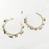 Secondhand Chanel Coco Mark Gold Plated Jewelry
