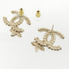 Secondhand Chanel Coco Mark Gold Plated Jewelry