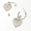 Secondhand Chanel Coco Mark Silver Metal Jewelry