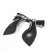 Secondhand Chanel Coco Mark Black Silk Jewelry