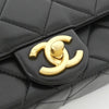 Secondhand Chanel Coco Handle Black Leather Bag