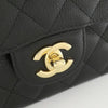 Secondhand Chanel Timeless Black Leather Bag