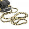 Secondhand Chanel Coco Handle Black Leather Bag