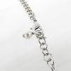 Secondhand Chanel Coco Mark White Metal Jewelry