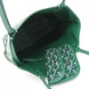 Secondhand Goyard Anjou Green Canvas Bag
