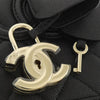 Secondhand Chanel Vanity Black Leather Bag