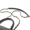Secondhand Chanel Coco Handle Black Leather Bag
