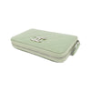 Secondhand Chanel Porte monnaie Green Leather Accessories