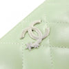 Secondhand Chanel Porte monnaie Green Leather Accessories