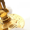 Secondhand Chanel Coco Mark Gold Plated Jewelry