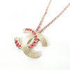 Secondhand Chanel Coco Mark Gold Plated Jewelry
