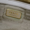 Secondhand Prada Gaufre White Leather Bag