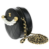 Secondhand Chanel Matelassé Black Leather Bag
