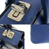 Secondhand Prada Esplanade Blue Leather Bag