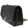 Secondhand Chanel Diana Black Leather Bag