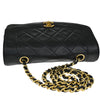 Secondhand Chanel Diana Black Leather Bag