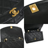 Secondhand Chanel Diana Black Leather Bag