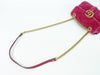 Secondhand Gucci Marmont Pink Velvet Bag