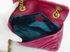Secondhand Gucci Marmont Pink Velvet Bag