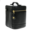 Secondhand Chanel Vanity Black Leather Bag