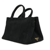 Secondhand Prada Canapa Black Canvas Bag