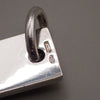 Secondhand Gucci Logo Plate Silver Jewelry