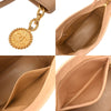 Secondhand Chanel Medaillon Beige Leather Bag