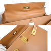 Secondhand Hermès Kelly 32 Brown Leather Bag