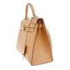 Secondhand Hermès Kelly 32 Brown Leather Bag