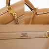 Secondhand Hermès Kelly 32 Brown Leather Bag