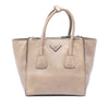 Prada Small Glace Calf Twin Pocket Satchel Secondhand