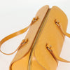 Secondhand Louis Vuitton Soufflot Yellow Leather Bag